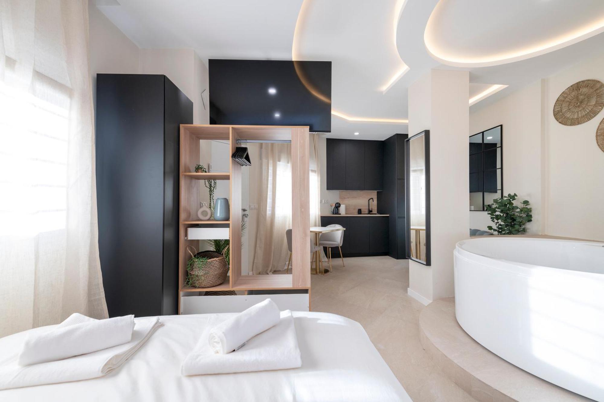 Malaga Boutique V.V Luxury Jacuzzy Apartment Exterior foto