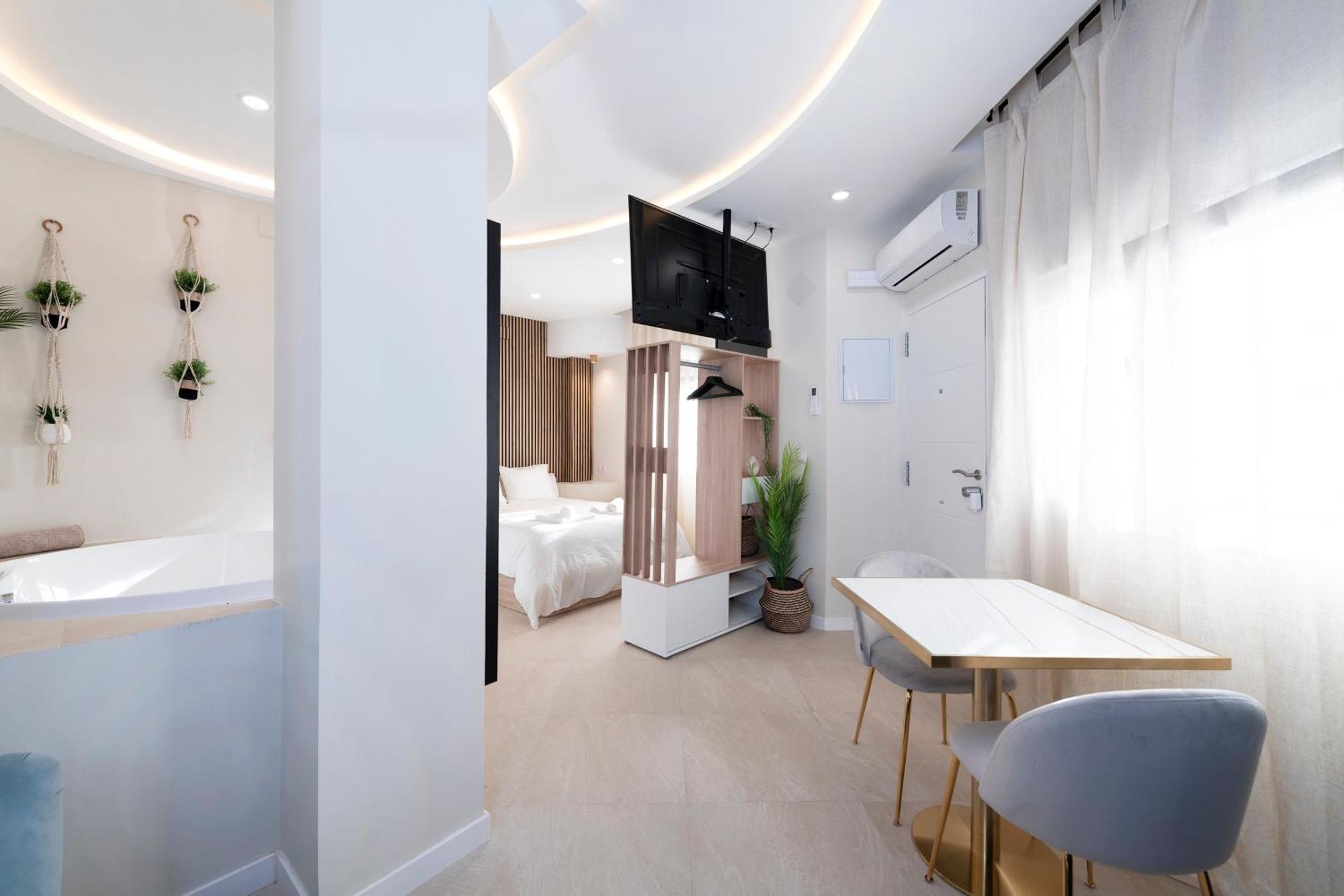 Malaga Boutique V.V Luxury Jacuzzy Apartment Exterior foto
